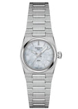 Tissot PRX Quartz Mother of Pearl Dial Silver Steel Strap Watch for Women - T137.010.11.111.00 Authentic Buy Shop Now