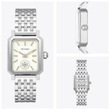 Tory Burch Robinson White Dial Silver Steel Strap Watch for Women - TBW1510 Buy Now By Tory Burch