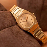 D1 Milano Ultra Thin Zephyr Gold Dial Gold Steel Strap Watch for Women - D1-UTBL31 Authentic Buy Shop Now