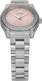 Emporio Armani Federica Pink Dial Silver Steel Strap Watch for Women - AR11658 Buy Now By Emporio Armani