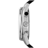 Emporio Armani Racer Chronograph Black Dial Black Leather Strap Watch for Men - AR11635 Buy Now By Emporio Armani