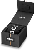 Hugo Boss Grand Tour Chronograph Gold Dial Gold Steel Strap Watch for Women - 1502768 Authentic Buy Shop Now