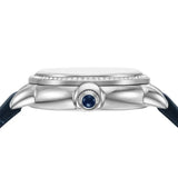 Emporio Armani Mia Moonphase Blue Dial Blue Leather Strap Watch for Women - AR11629 Buy Now By Emporio Armani