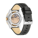 Citizen Mechanical Automatic Black Dial Black Leather Strap Watch for Men - NJ0176-10E Buy Now By Citizen