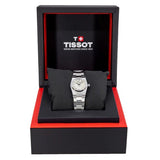 Tissot PRX Quartz Mother of Pearl Dial Silver Steel Strap Watch for Women - T137.010.11.111.00 Authentic Buy Shop Now