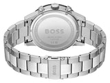 Hugo Boss Strike Chronograph Black Dial Silver Steel Strap Watch for Men - 1514290 Buy Now By Hugo Boss