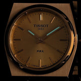 Tissot PRX 25mm Gold DIal Gold Steel Strap Watch for Women - T137.010.33.021.00 Authentic Buy Shop Now