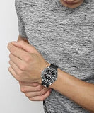 Hugo Boss Runner Chronograph Black Dial Black Silicone Strap Watch for Men - 1514141 Buy Now By Hugo Boss