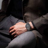 Citizen Tsuyosa 60 Automatic Black Dial Silver Steel Strap Watch for Men - NK0020-55E Authentic Buy Shop Now