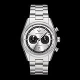 Emporio Armani Racer Chronograph Silver Dial Silver Steel Strap Watch for Men - AR11636 Buy Now By Emporio Armani