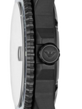 Emporio Armani World Explorer Black Dial Black Steel Strap Watch for Men - AR11398 Buy Now By Emporio Armani