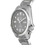 Seiko 5 Sports Automatic Grey Dial Silver Steel Strap Watch for Men - SRPE51K1 Authentic Buy Shop Now