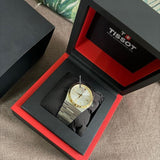 Tissot PRX Powermatic 80 Gold Automatic Silver Dial Silver Steel Strap Watch for Men - T931.407.41.031.01 Authentic Buy Shop Now
