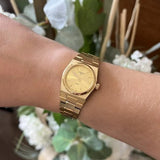 Tissot PRX 25mm Gold DIal Gold Steel Strap Watch for Women - T137.010.33.021.00 Authentic Buy Shop Now