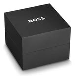 Hugo Boss Strike Chronograph Black Dial Black Rubber Strap Watch for Men - 1514289 Authentic Buy Shop Now