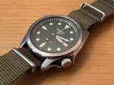 Seiko 5 Sports Automatic Grey Dial Grey Nylon Strap Watch for Men - SRPE61K1 Authentic Buy Shop Now