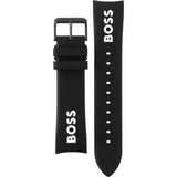 Hugo Boss Strike Chronograph Black Dial Black Rubber Strap Watch for Men - 1514289 Authentic Buy Shop Now