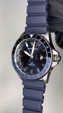 Emporio Armani World Explorer GMT Blue Dial Blue Rubber Strap Watch for Men - AR11592 Buy Now By Emporio Armani
