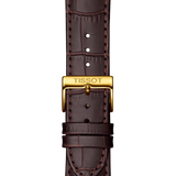 Tissot Classic Dream Ivory Dial Brown Leather Strap Watch for Men - T129.410.26.263.00 Authentic Buy Shop Now