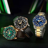 Citizen Mechanical Automatic Black Dial Black Leather Strap Watch for Men - NJ0176-10E Buy Now By Citizen