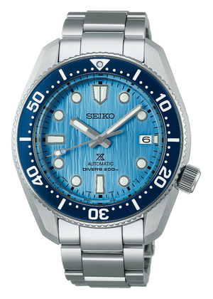 Seiko Prospex Glacier Save The Ocean Special Edition Automatic Blue Dial Silver Steel Strap Watch for Men - SPB299J1 Buy Now By Seiko