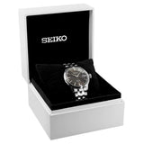 Seiko Presage Cocktail Time Automatic Black Dial Silver Steel Strap Watch for Men - SRPE17J1 Authentic Buy Shop Now