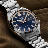 Seiko 5 Sports SNXS Automatic Blue Dial Silver Steel Strap Watch for Men - SRPK87K1 Buy Now By Seiko