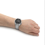 Seiko 5 Sports Automatic Grey Dial Silver Steel Strap Watch for Men - SRPE51K1 Authentic Buy Shop Now