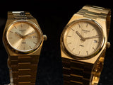 Tissot PRX 25mm Gold DIal Gold Steel Strap Watch for Women - T137.010.33.021.00 Authentic Buy Shop Now