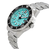 Citizen Mechanical Automatic Turquoise Dial Silver Steel Strap Watch for Men - NJ0170-83X Buy Now By Citizen