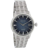 Seiko Presage Cocktail Time Automatic Blue Dial Silver Steel Strap Watch for Men - SRPB41J1 Authentic Buy Shop Now