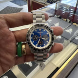 Seiko Speedtimer Solar US Special Edition Blue Dial Silver Steel Strap Watch for Men - SSC931 Buy Now By Seiko