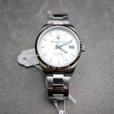Maserati Competizione Silver Dial Silver Steel Strap Watch for Men - R8853100045 Authentic Buy Shop Now
