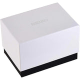 Seiko Prospex Speedtimer Solar Chronograph Ivory Dial Black Leather Strap Watch for Men - SSC943