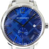 Burberry Classic Blue Dial Silver Steel Strap Watch for Men - BU10007 Authentic Buy Shop Now