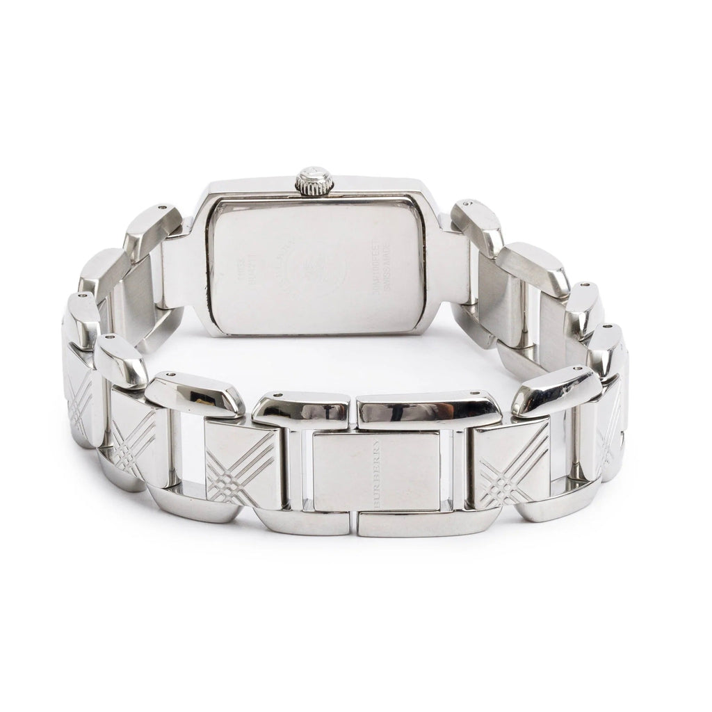Burberry Heritage Quartz Silver Dial Silver Steel Strap Watch for Women - BU4211 Authentic Buy Shop Now