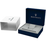 Maserati Tradizione Chronograph Black Dial Black Leather Strap Watch for Men - R8871646001 Authentic Buy Shop Now