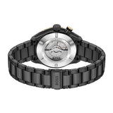 Hugo Boss Bossmatic Automatic Black Dial Black Steel Strap Watch for Men - 1514215 Authentic Buy Shop Now