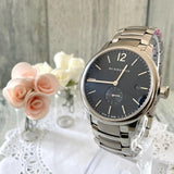 Burberry Classic Blue Dial Silver Steel Strap Watch for Men - BU10007 Authentic Buy Shop Now