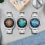 Seiko Prospex US Special Edition Automatic Blue Dial Silver Steel Strap Watch for Men - SRPH59