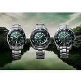 Seiko Prospex 140th Anniversary Limited Edition Automatic Scuba Divers Green Dial Silver Steel Strap Watch for Men - SPB207J1 Buy Now By Seiko