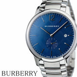 Burberry Classic Blue Dial Silver Steel Strap Watch for Men - BU10007 Authentic Buy Shop Now