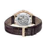 Hugo Boss Principle Skeleton Grey Dial Brown Leather Strap Watch for Men - 1514253 Authentic Buy Shop Now
