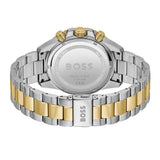 Hugo Boss Admiral Chronograph Blue Dial Two Tone Steel Strap Watch for Men - 1514257 Buy Now By Hugo Boss