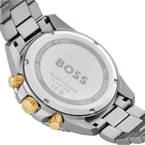 Hugo Boss Admiral Chronograph Blue Dial Two Tone Steel Strap Watch for Men - 1514257 Buy Now By Hugo Boss