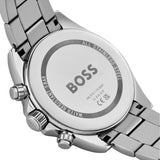 Hugo Boss Hero 2.0 Chronograph Black Dial Silver Steel Strap Watch for Men - 1514267 Authentic Buy Shop Now