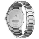 D1 Milano Ultra Thin Red Dial Silver Steel Strap Watch for Men - D1-UTBJ20 Authentic Buy Shop Now