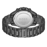 Hugo Boss Admiral Chronograph Black Dial Black Steel Strap Watch for Men - 1514258 Buy Now By Hugo Boss
