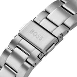 Hugo Boss Hero 2.0 Chronograph Black Dial Silver Steel Strap Watch for Men - 1514267 Authentic Buy Shop Now