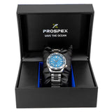 Seiko Prospex Glacier Save The Ocean Special Edition Automatic Blue Dial Silver Steel Strap Watch for Men - SPB299J1 Buy Now By Seiko